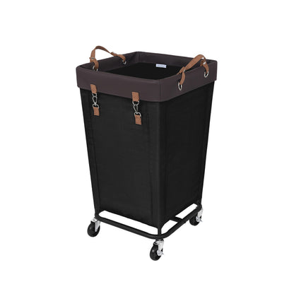 Large Rolling Laundry Basket with Wheels