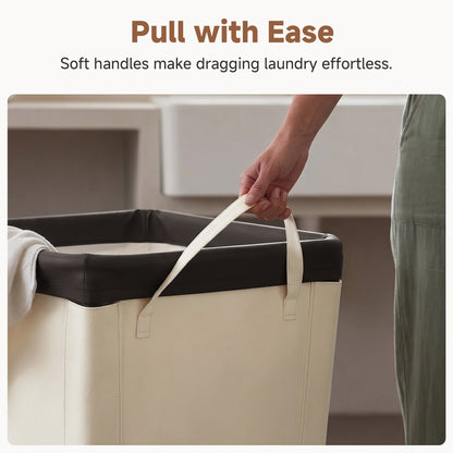 Laundry Hamper with Wheels for Home and Laundry Room